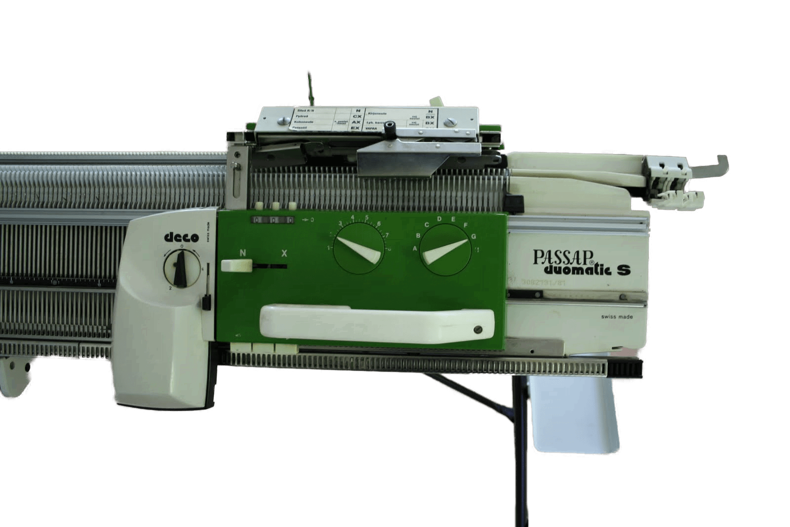 Accessoires / Pièces pour machine à tricoter PASSAP